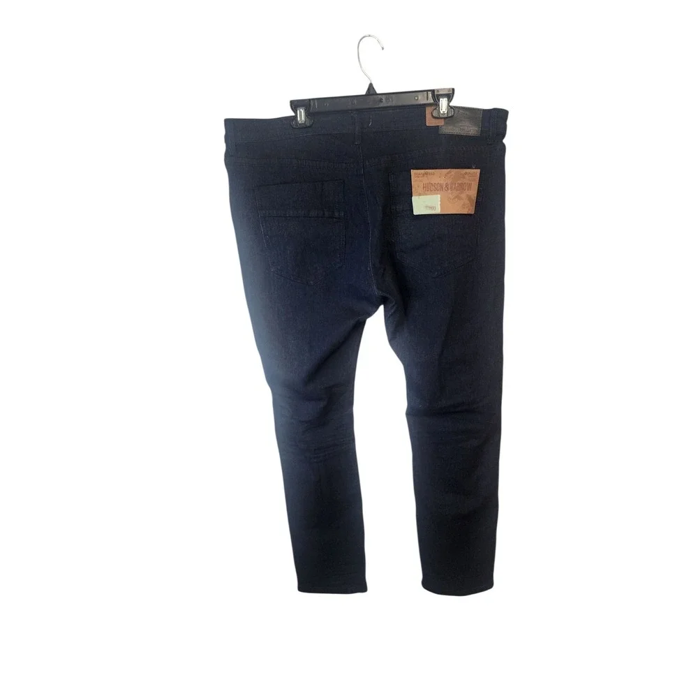 Hudson And Barrow‎ Men's 40/32 Slim Fit Jeans Dark Wash NWT Casual Denim